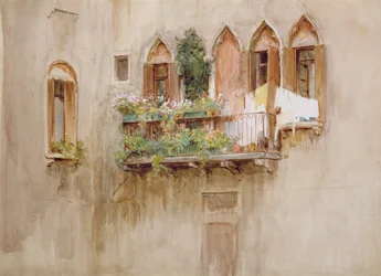 Venezianischer Balkon